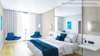 Отель Twins tower Orbi city Батуми Номер-студио с видом на океан-20