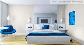Отель Twins tower Orbi city Батуми Номер-студио с видом на океан-41